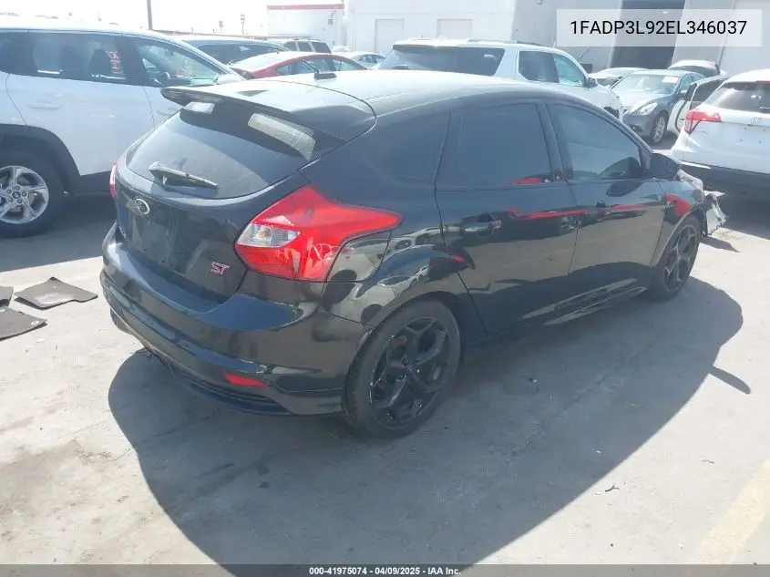2014 Ford Focus St VIN: 1FADP3L92EL346037 Lot: 41975074