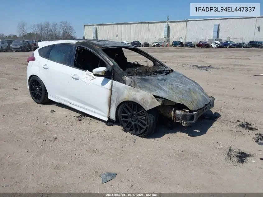 2014 Ford Focus St VIN: 1FADP3L94EL447337 Lot: 42069704