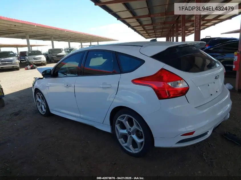 2014 Ford Focus St VIN: 1FADP3L94EL432479 Lot: 42078876