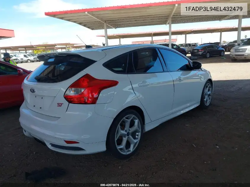 2014 Ford Focus St VIN: 1FADP3L94EL432479 Lot: 42078876