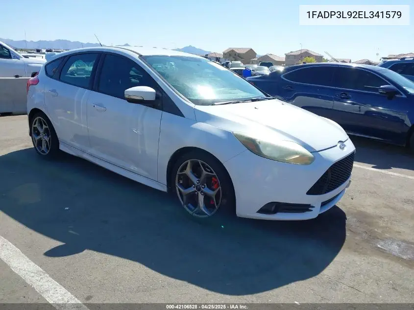 2014 Ford Focus St VIN: 1FADP3L92EL341579 Lot: 42106528