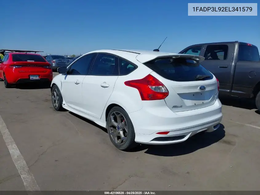 2014 Ford Focus St VIN: 1FADP3L92EL341579 Lot: 42106528
