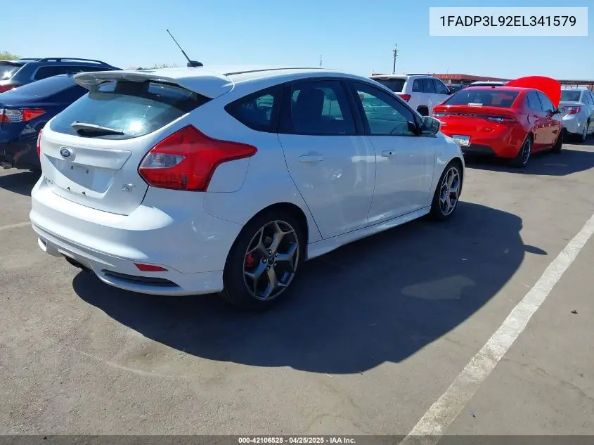 2014 Ford Focus St VIN: 1FADP3L92EL341579 Lot: 42106528