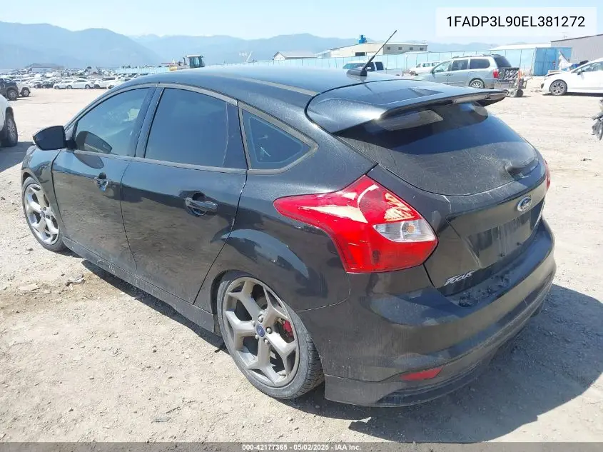 2014 Ford Focus St VIN: 1FADP3L90EL381272 Lot: 42177365