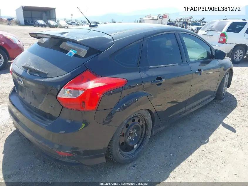 2014 Ford Focus St VIN: 1FADP3L90EL381272 Lot: 42177365