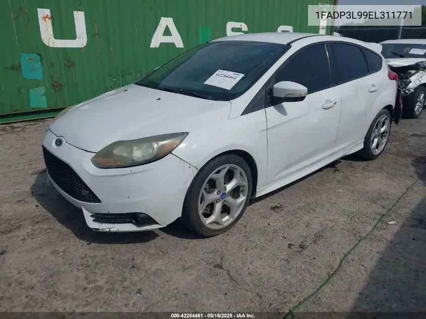 2014 Ford Focus St VIN: 1FADP3L99EL311771 Lot: 42284461