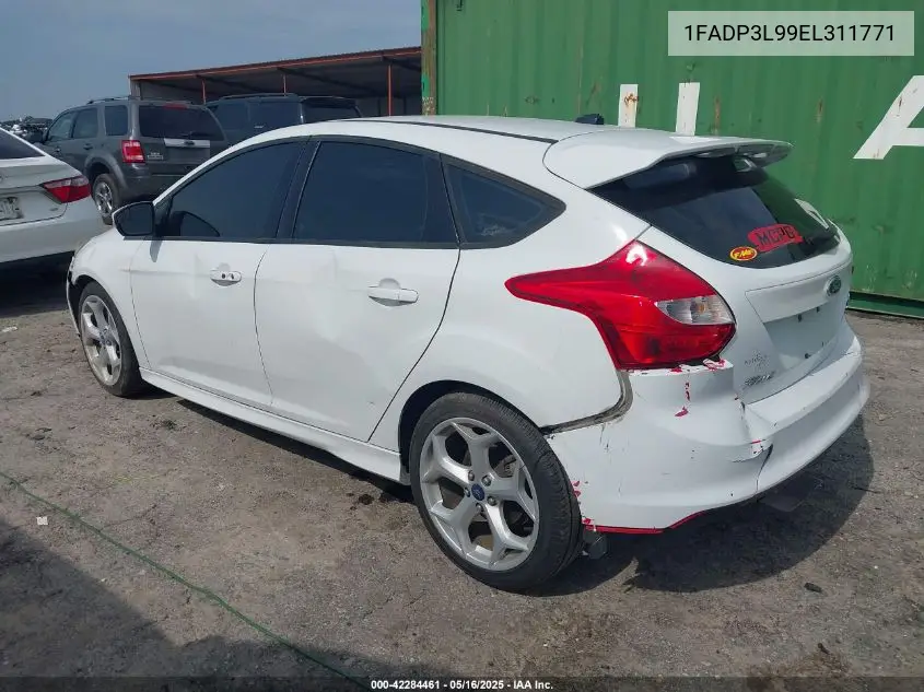 2014 Ford Focus St VIN: 1FADP3L99EL311771 Lot: 42284461