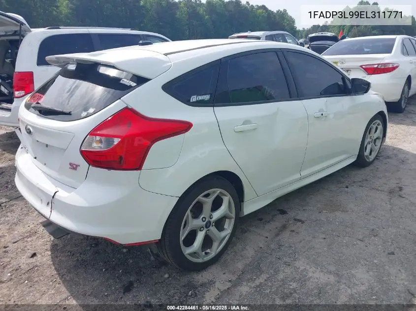 2014 Ford Focus St VIN: 1FADP3L99EL311771 Lot: 42284461