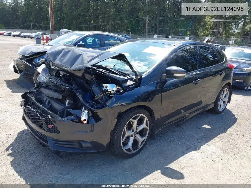 2014 Ford Focus St VIN: 1FADP3L92EL124095 Lot: 42290565