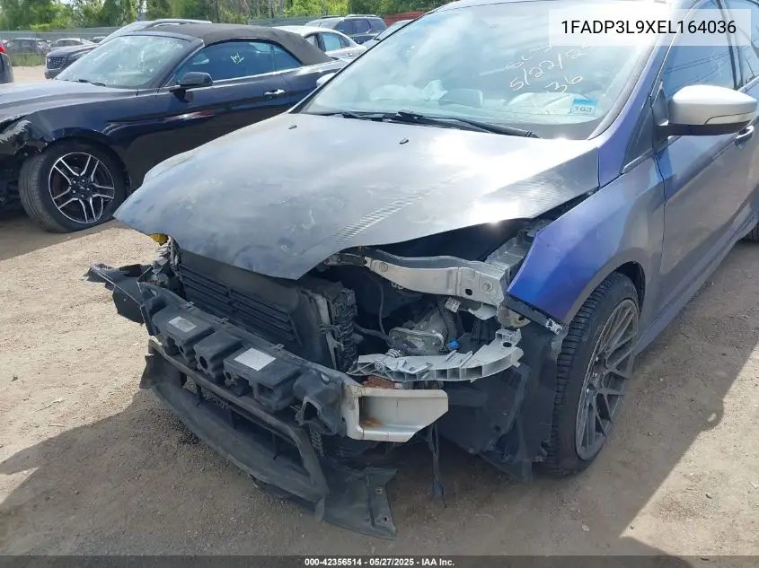 2014 Ford Focus St VIN: 1FADP3L9XEL164036 Lot: 42356514