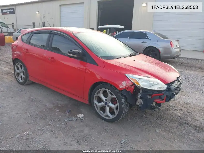 2014 Ford Focus St VIN: 1FADP3L94EL268568 Lot: 42483918