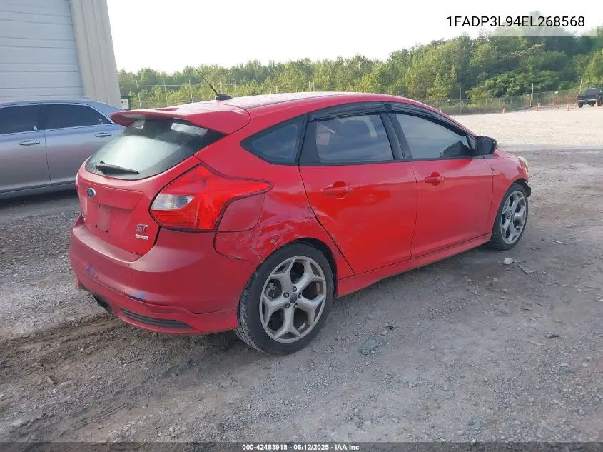 2014 Ford Focus St VIN: 1FADP3L94EL268568 Lot: 42483918