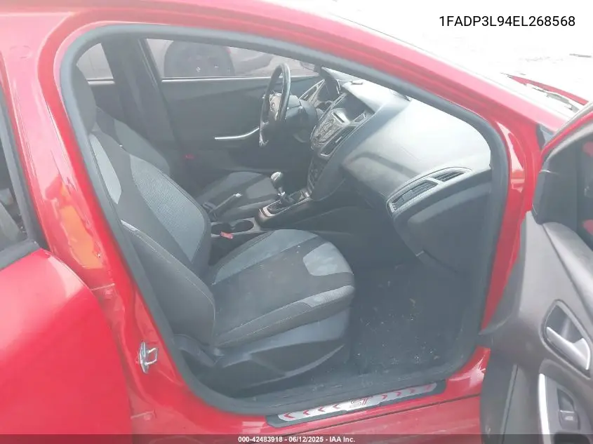 2014 Ford Focus St VIN: 1FADP3L94EL268568 Lot: 42483918