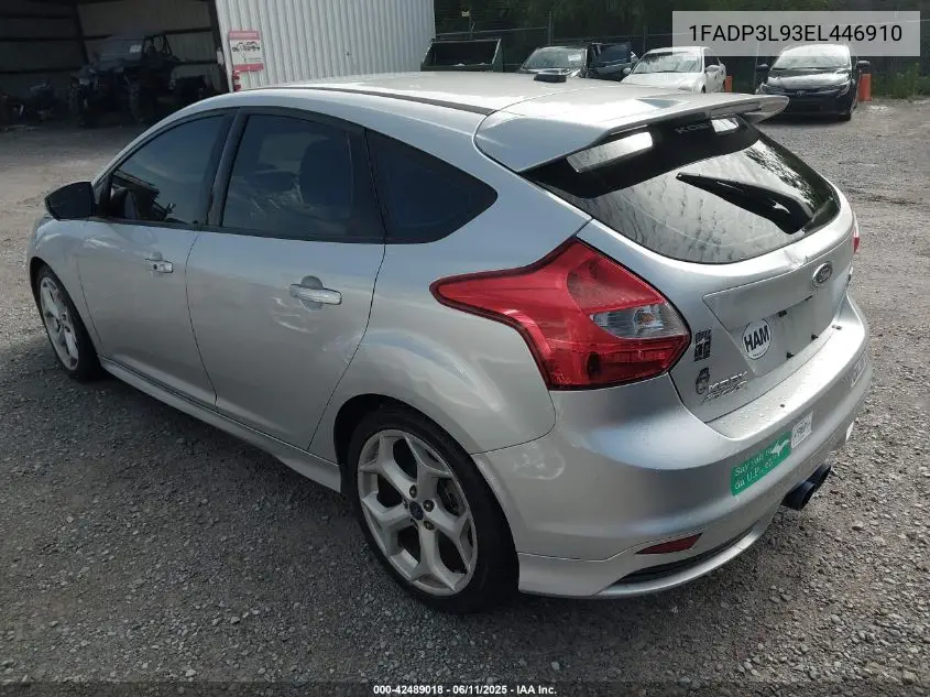 2014 Ford Focus St VIN: 1FADP3L93EL446910 Lot: 42489018