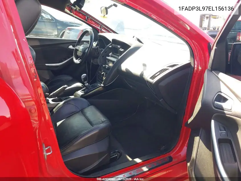 2014 Ford Focus St VIN: 1FADP3L97EL156136 Lot: 42506560
