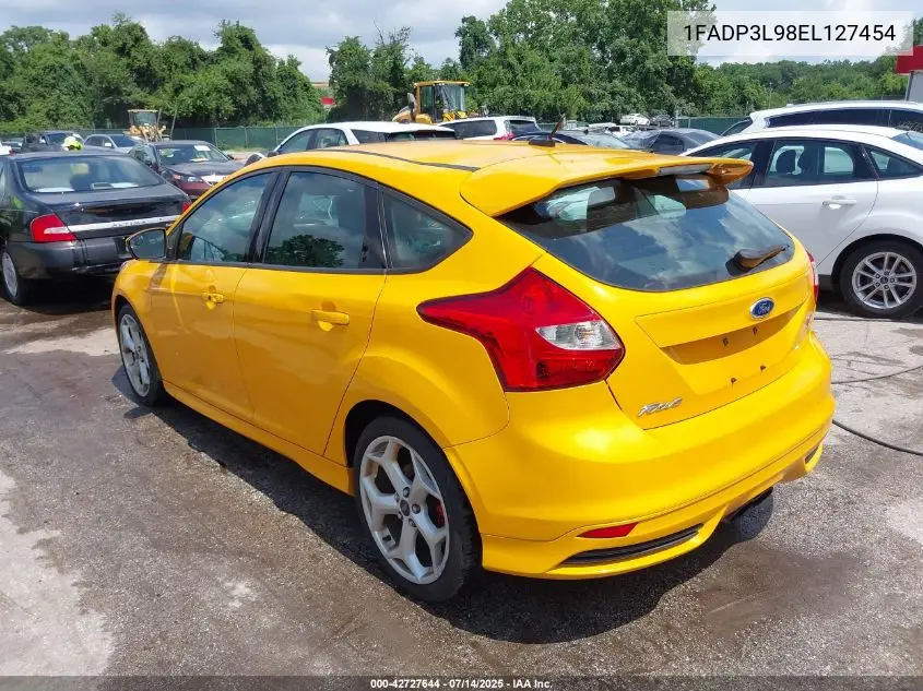 2014 Ford Focus St VIN: 1FADP3L98EL127454 Lot: 42727644