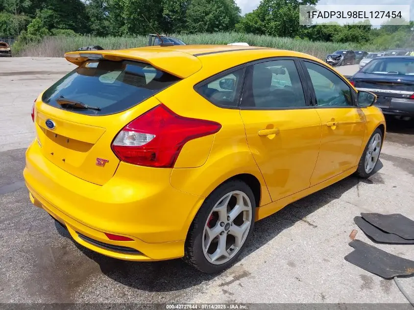 2014 Ford Focus St VIN: 1FADP3L98EL127454 Lot: 42727644