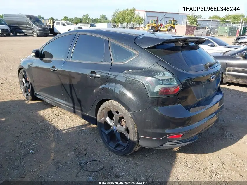 2014 Ford Focus St VIN: 1FADP3L96EL348244 Lot: 42800278