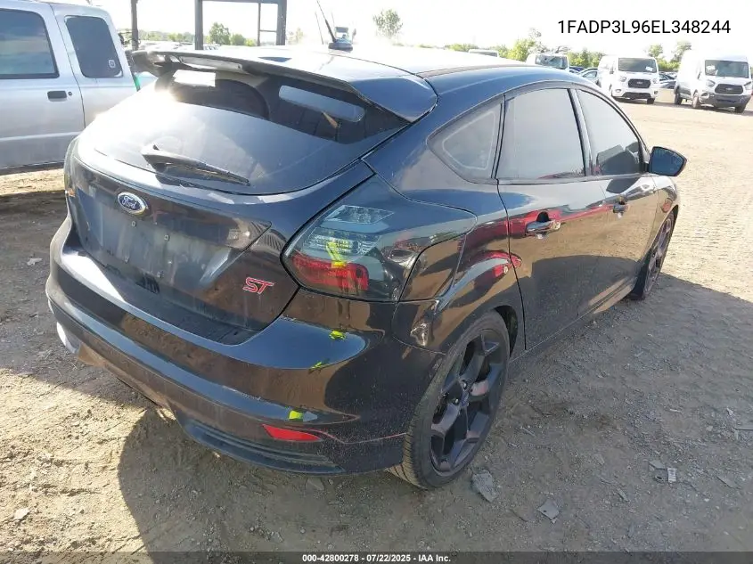 2014 Ford Focus St VIN: 1FADP3L96EL348244 Lot: 42800278