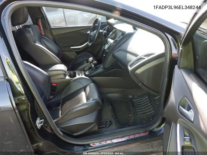 2014 Ford Focus St VIN: 1FADP3L96EL348244 Lot: 42800278