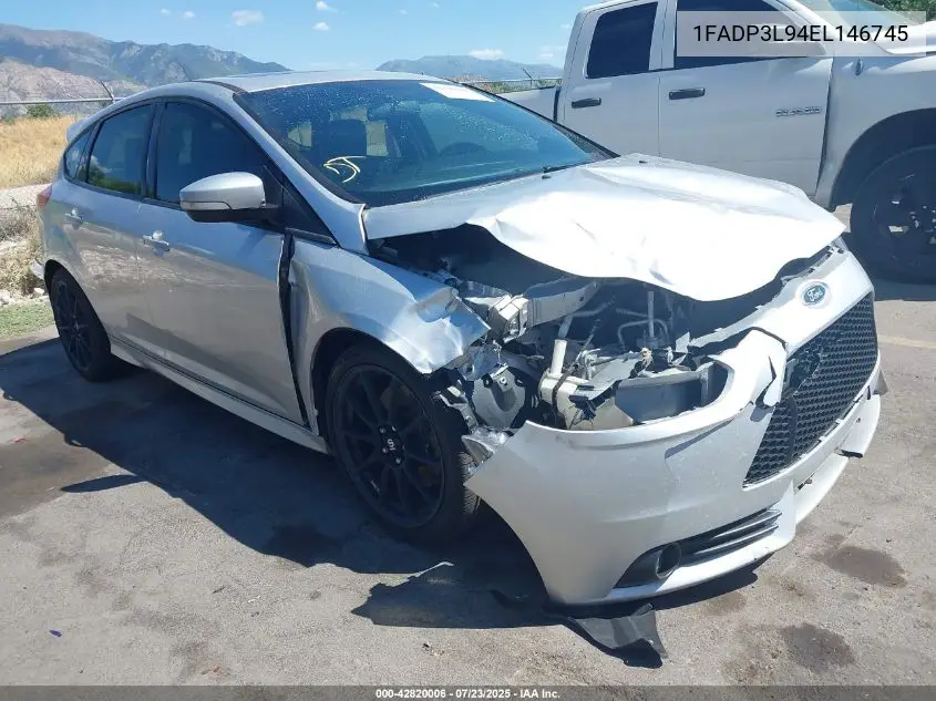 2014 Ford Focus St VIN: 1FADP3L94EL146745 Lot: 42820006