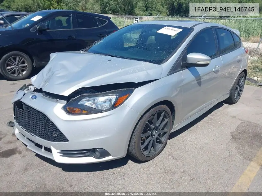2014 Ford Focus St VIN: 1FADP3L94EL146745 Lot: 42820006
