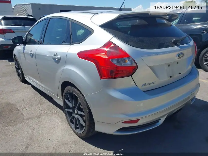 2014 Ford Focus St VIN: 1FADP3L94EL146745 Lot: 42820006