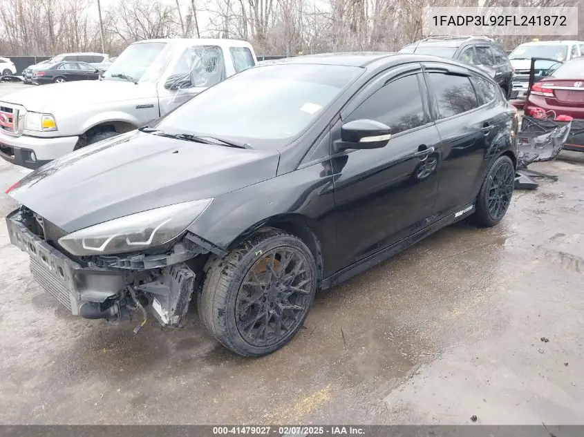 2015 Ford Focus St VIN: 1FADP3L92FL241872 Lot: 41479027