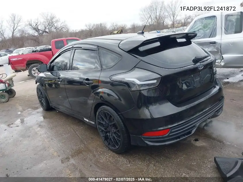 2015 Ford Focus St VIN: 1FADP3L92FL241872 Lot: 41479027