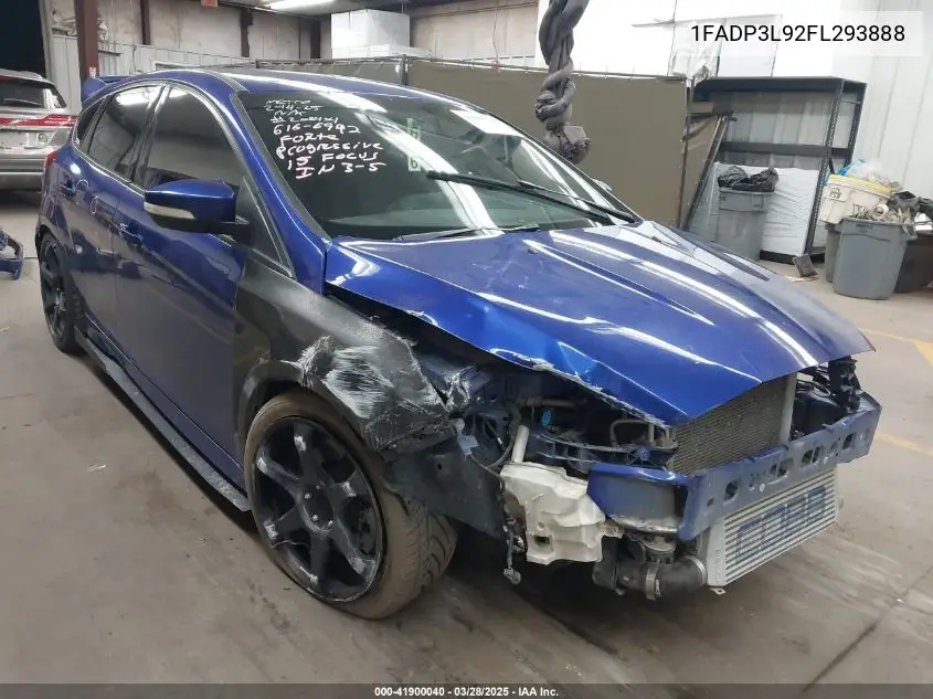2015 Ford Focus St VIN: 1FADP3L92FL293888 Lot: 41900040