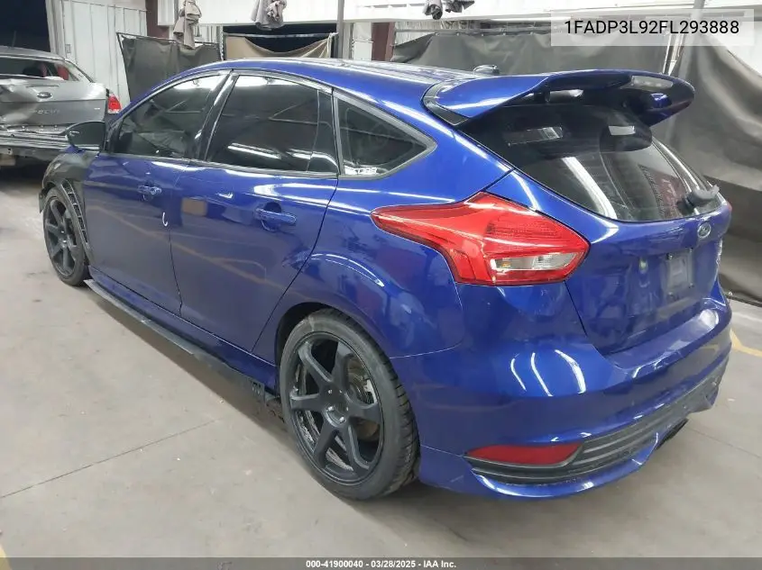 2015 Ford Focus St VIN: 1FADP3L92FL293888 Lot: 41900040