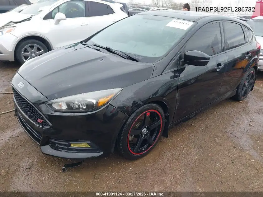 2015 Ford Focus St VIN: 1FADP3L92FL286732 Lot: 41901124