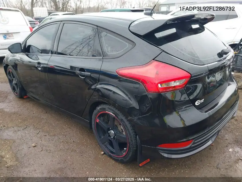 2015 Ford Focus St VIN: 1FADP3L92FL286732 Lot: 41901124
