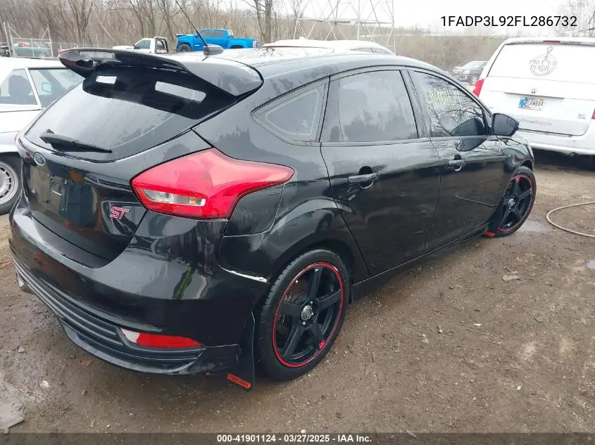 2015 Ford Focus St VIN: 1FADP3L92FL286732 Lot: 41901124