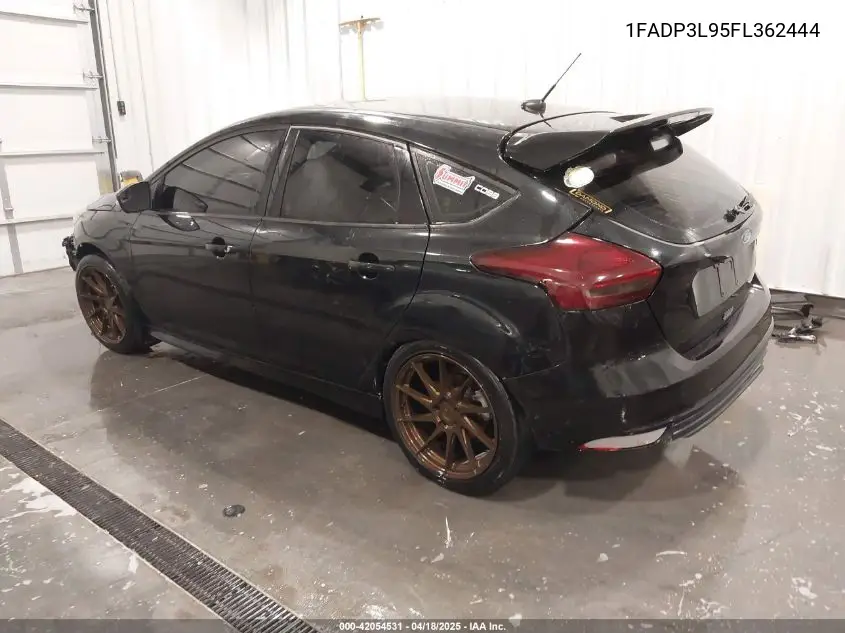 2015 Ford Focus St VIN: 1FADP3L95FL362444 Lot: 42054531