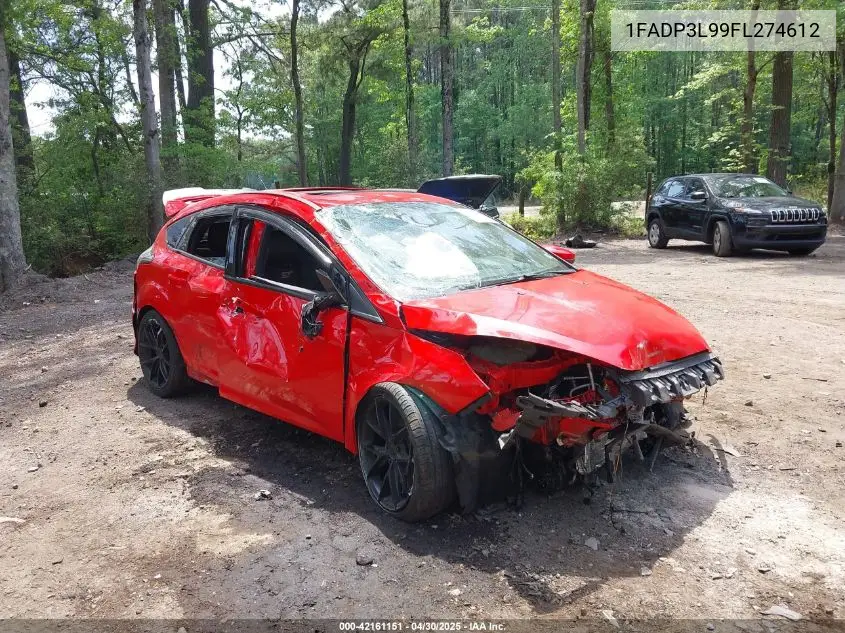 2015 Ford Focus St VIN: 1FADP3L99FL274612 Lot: 42161151