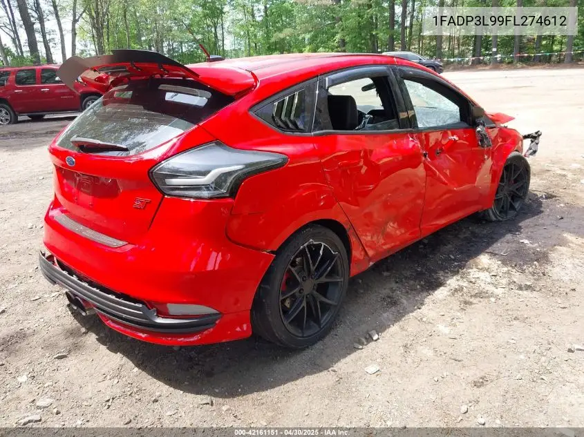 2015 Ford Focus St VIN: 1FADP3L99FL274612 Lot: 42161151