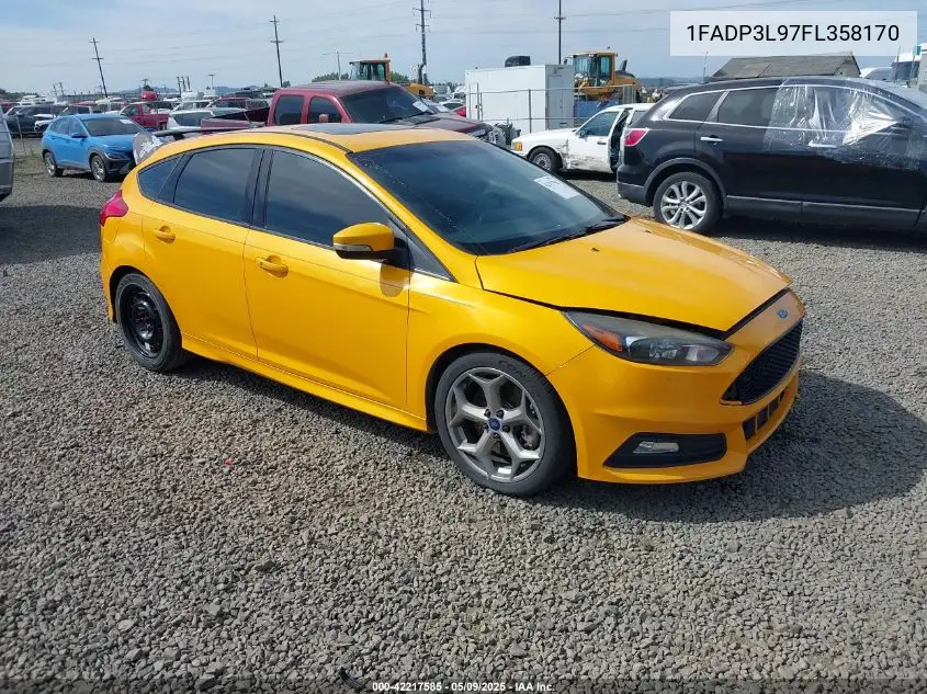2015 Ford Focus St VIN: 1FADP3L97FL358170 Lot: 42217585
