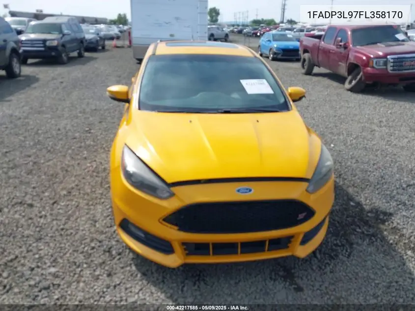 2015 Ford Focus St VIN: 1FADP3L97FL358170 Lot: 42217585