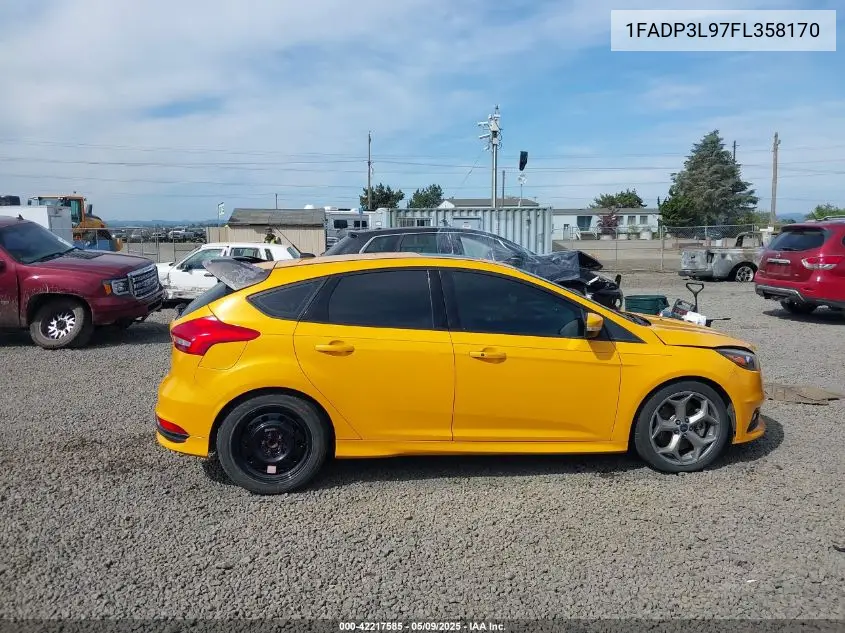 2015 Ford Focus St VIN: 1FADP3L97FL358170 Lot: 42217585