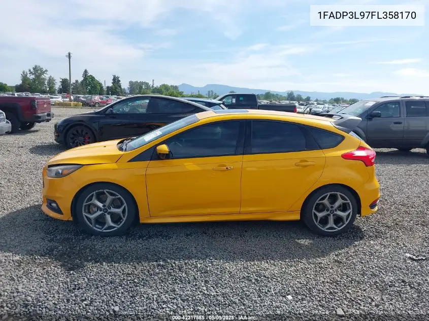 2015 Ford Focus St VIN: 1FADP3L97FL358170 Lot: 42217585