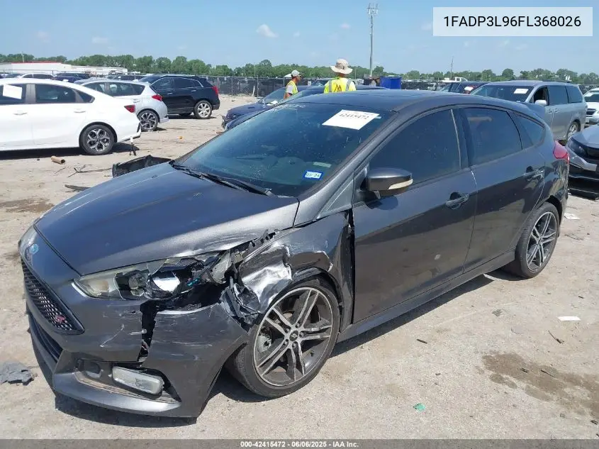 2015 Ford Focus St VIN: 1FADP3L96FL368026 Lot: 42415472
