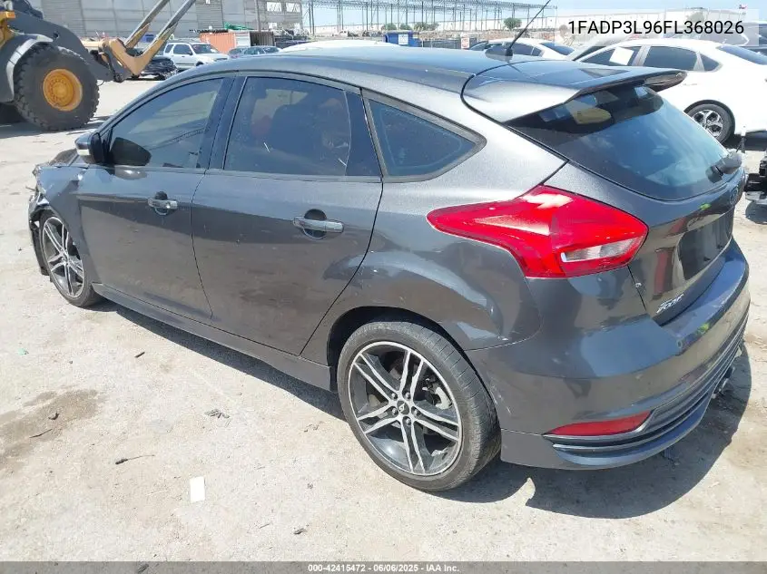 2015 Ford Focus St VIN: 1FADP3L96FL368026 Lot: 42415472