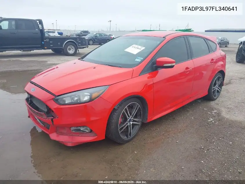 2015 Ford Focus St VIN: 1FADP3L97FL340641 Lot: 42425810
