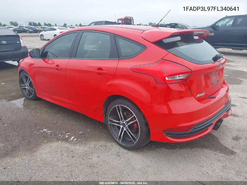 2015 Ford Focus St VIN: 1FADP3L97FL340641 Lot: 42425810