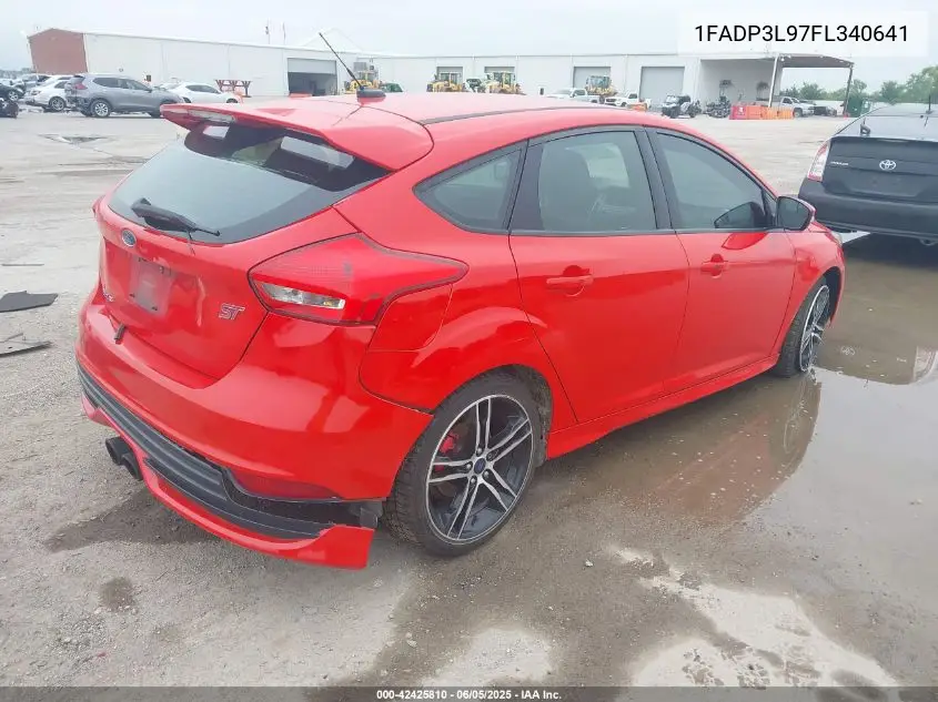 2015 Ford Focus St VIN: 1FADP3L97FL340641 Lot: 42425810