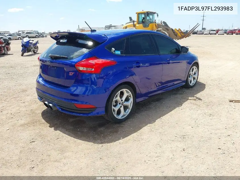 2015 Ford Focus St VIN: 1FADP3L97FL293983 Lot: 42544063