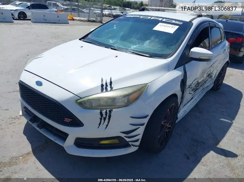 2015 Ford Focus St VIN: 1FADP3L98FL306837 Lot: 42564193