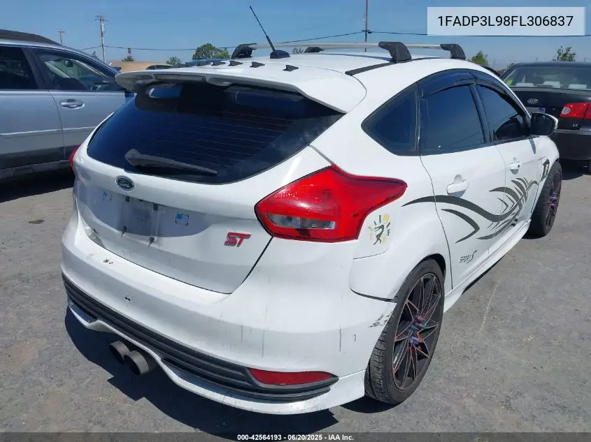 2015 Ford Focus St VIN: 1FADP3L98FL306837 Lot: 42564193