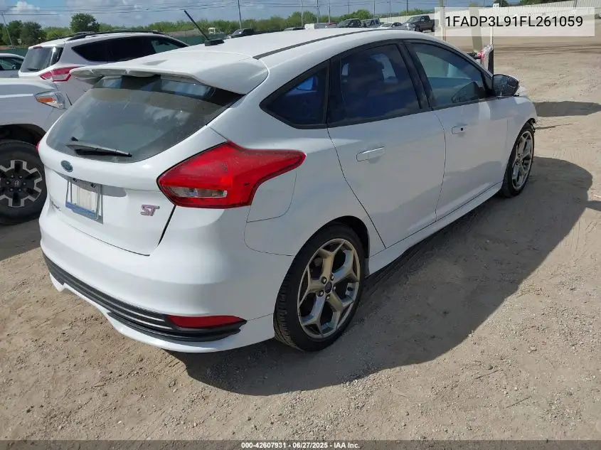 2015 Ford Focus St VIN: 1FADP3L91FL261059 Lot: 42607931